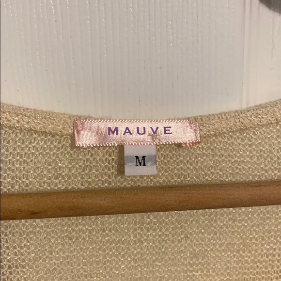 MAUVE dolman top - size M - Picture 3 of 4